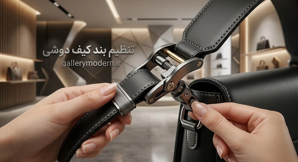 نحوه بستن بند کیف دوشی